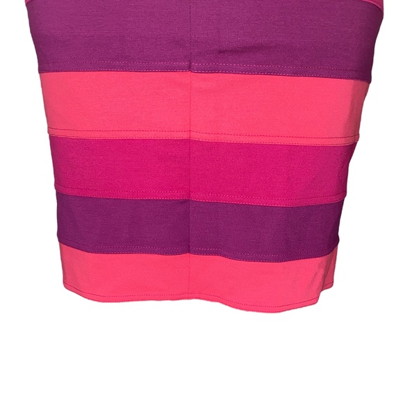 Lilly Pulitzer Cheyenne Banded Striped Pencil Slip Skirt in Passion Pink - S - Picture 8 of 11